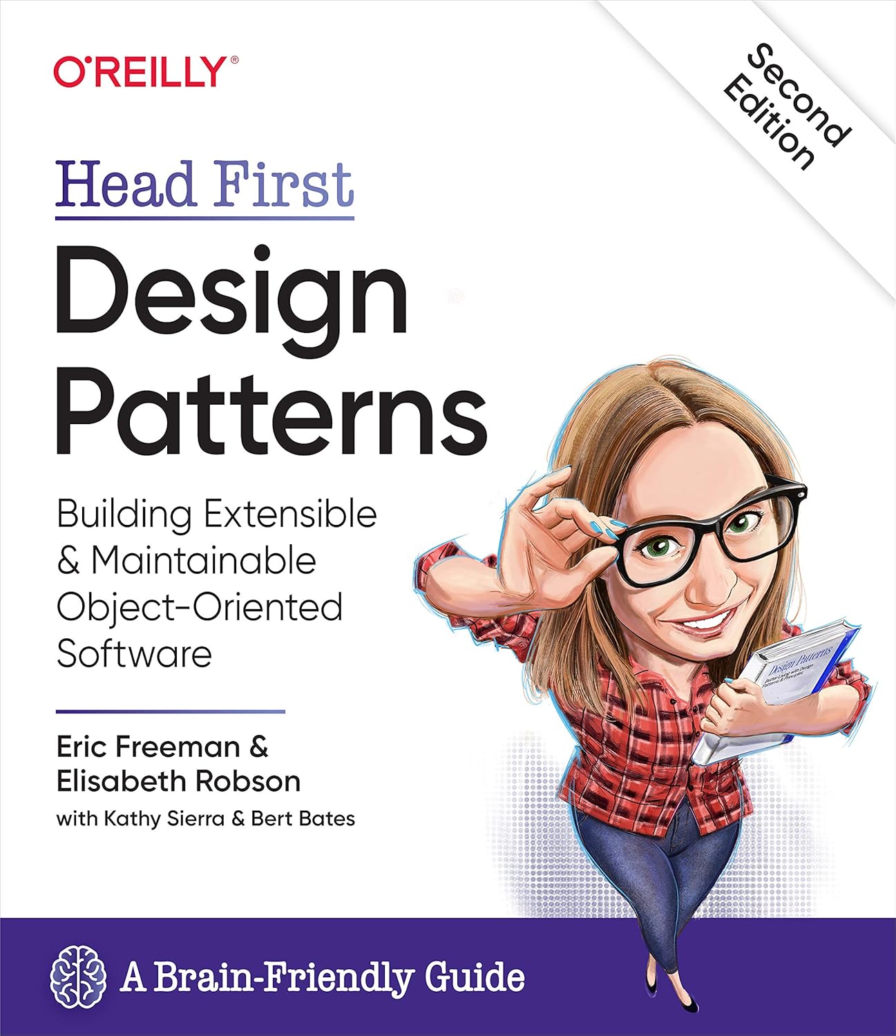 Head First Design Patterns, second edition book cover