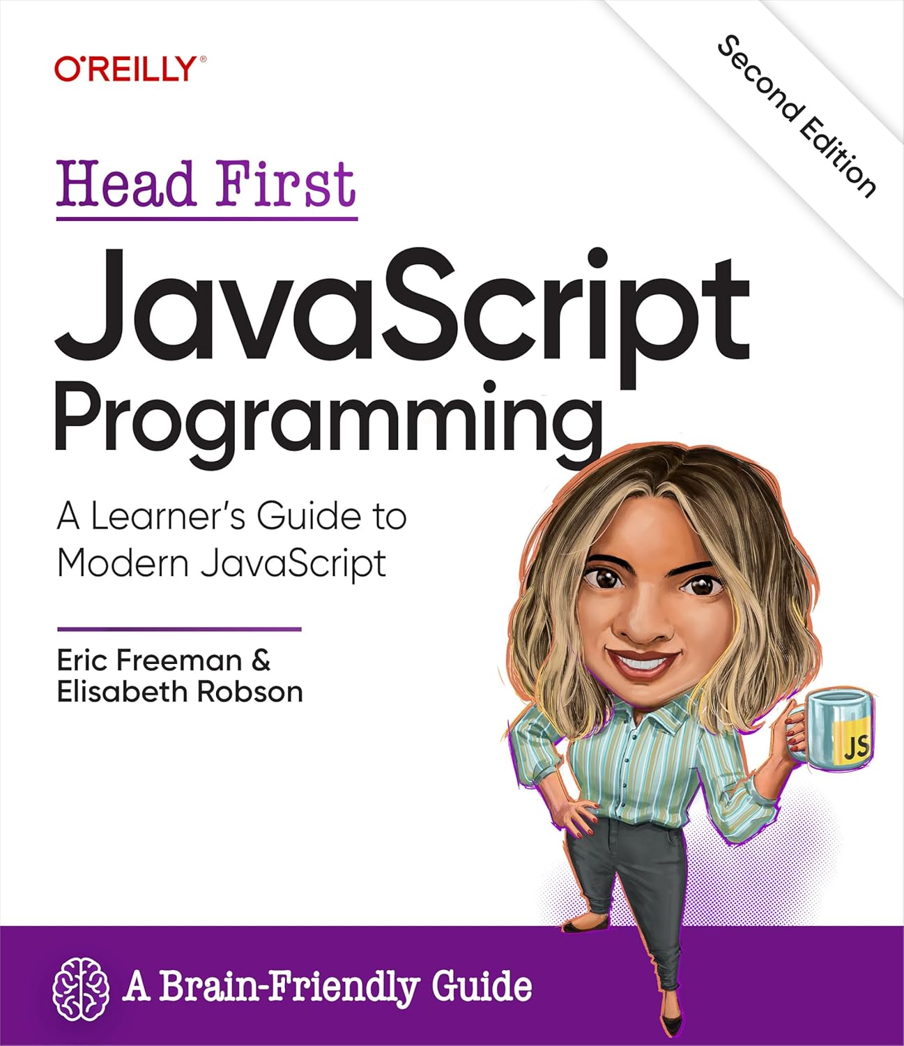 Head First JavaScript Programming, second edition book cover